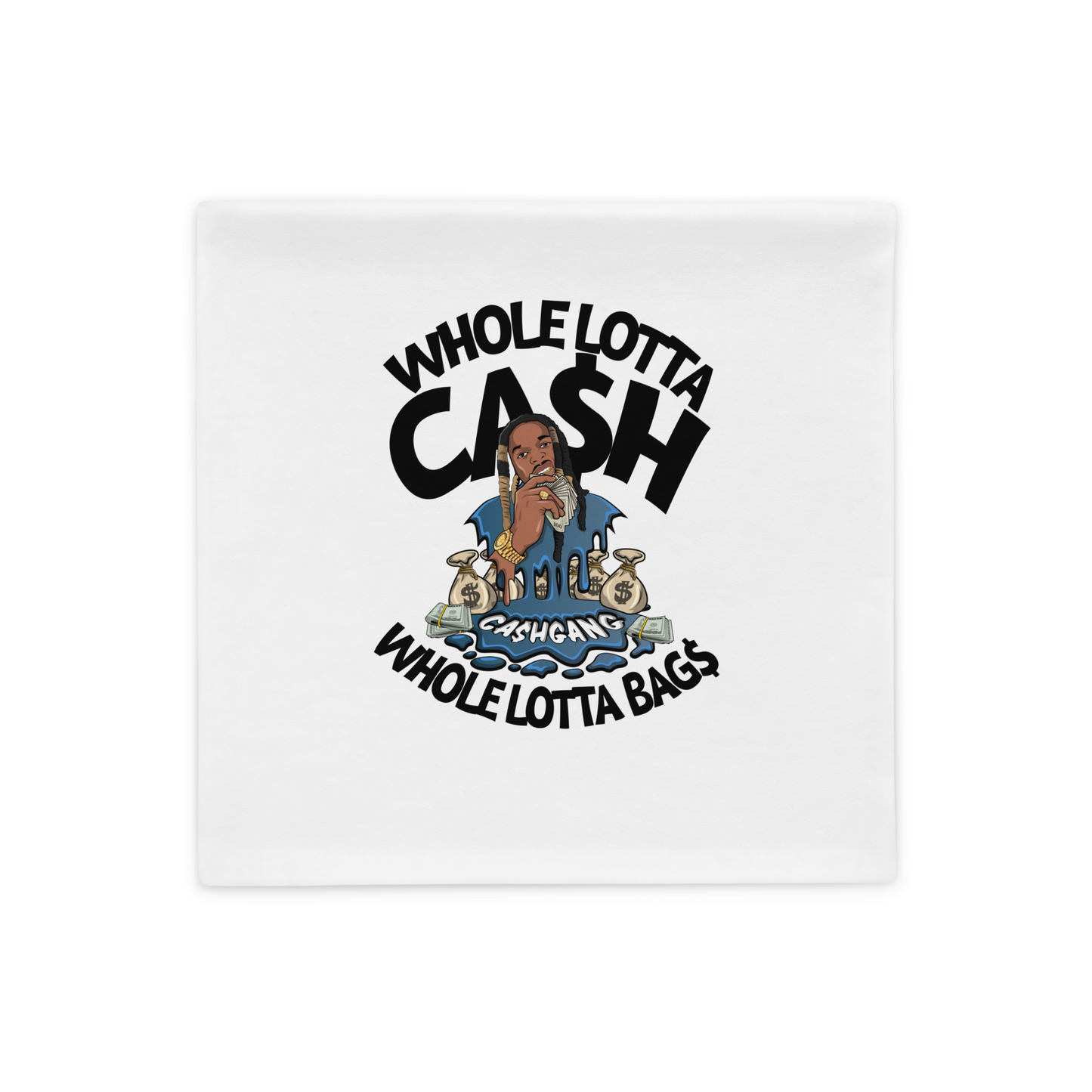 WLCWLB CA$HGANG Pillow Case