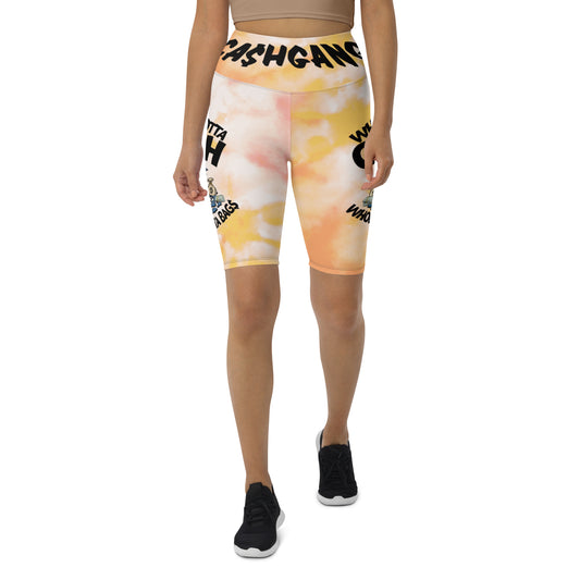 ORG Tie Dye WLCWLB Biker Shorts