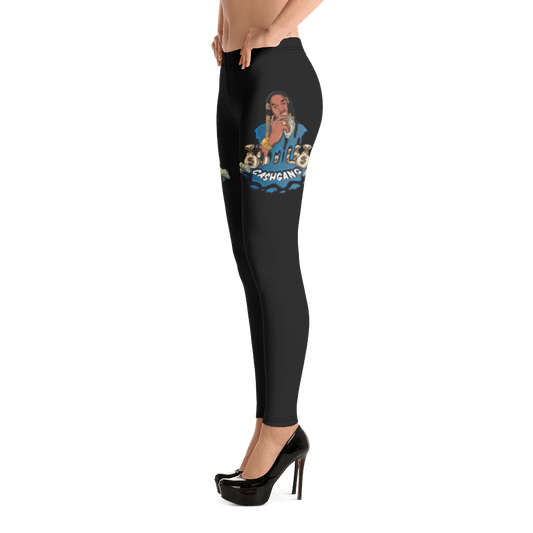 CA$HGANG Logo Leggings