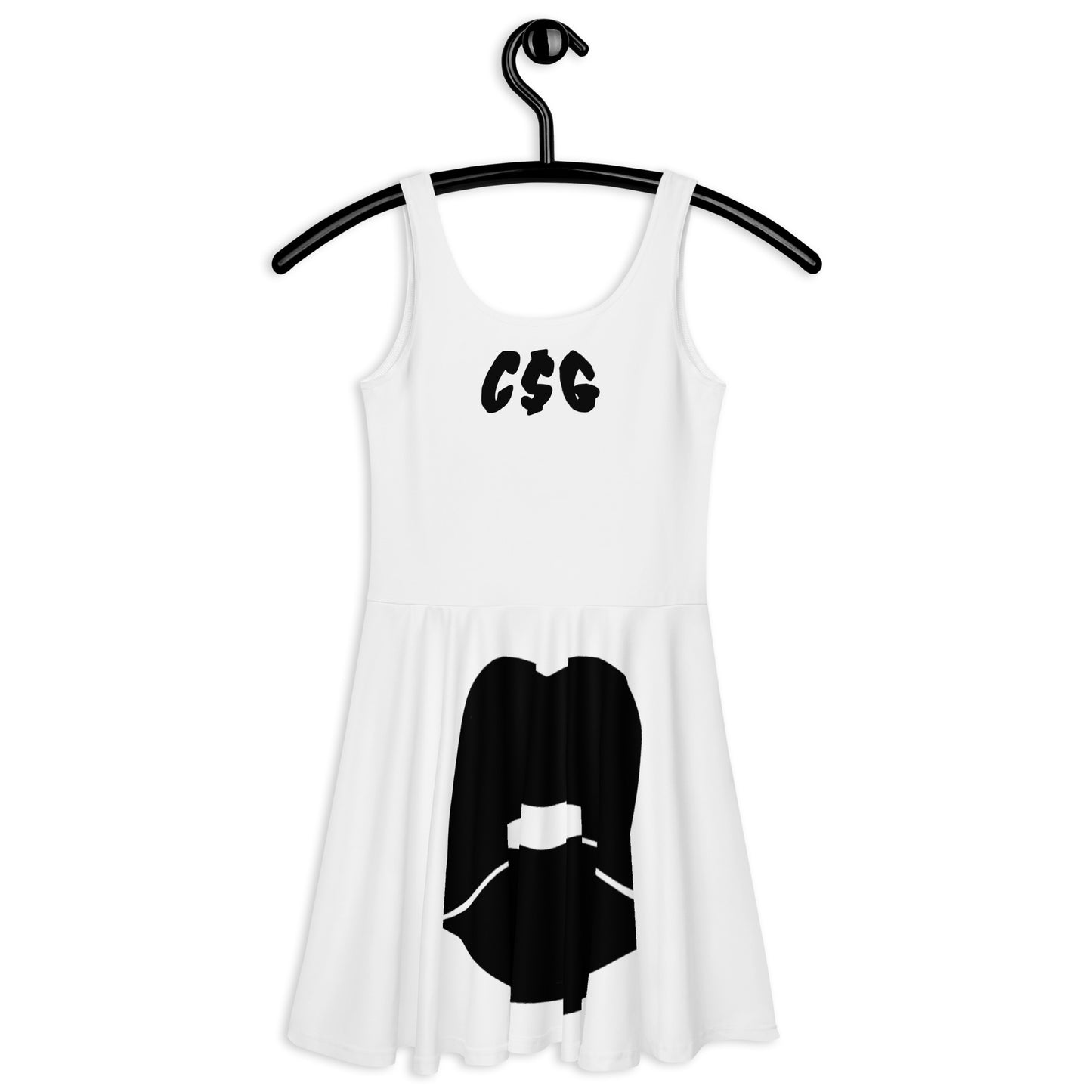 C.A.S.H CG Wht/Red/Blk Skater Dress
