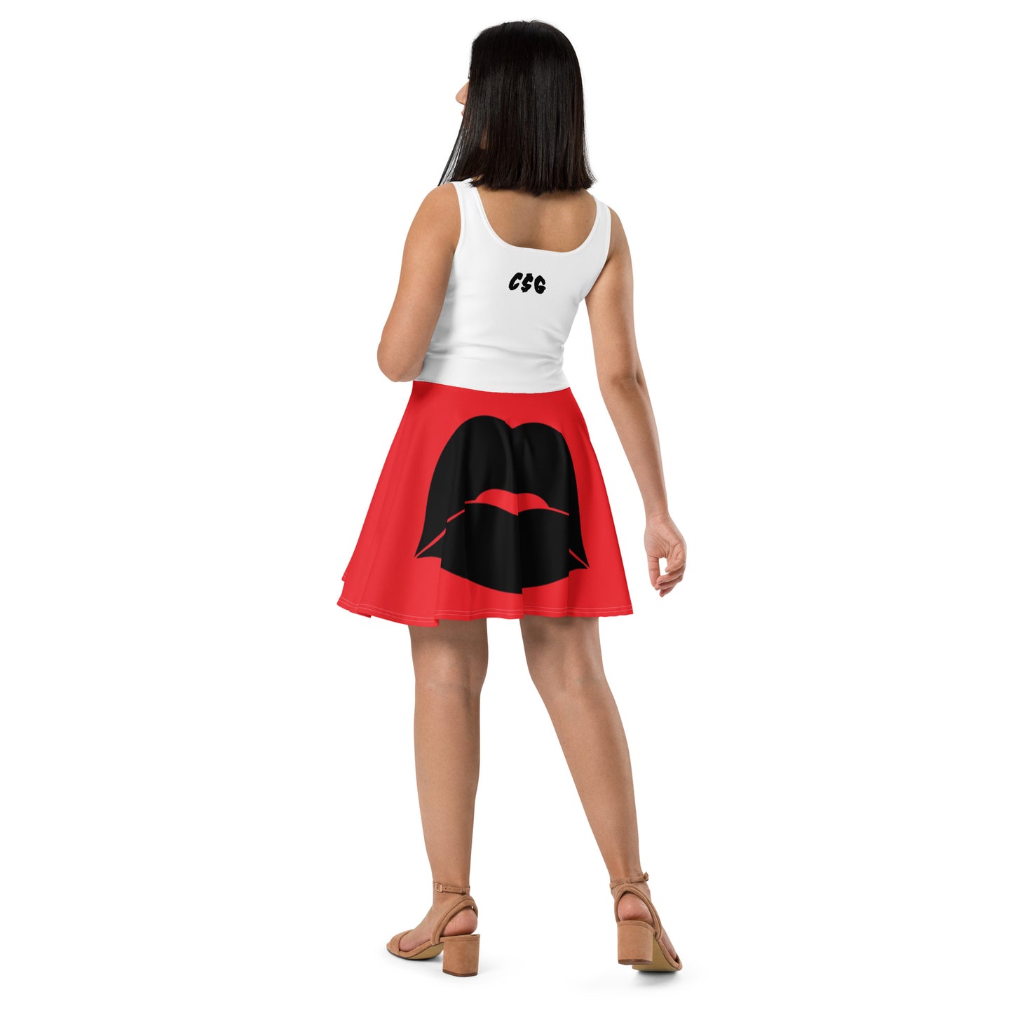 C.A.S.H CG Red/Blk Skater DressSkater Dress