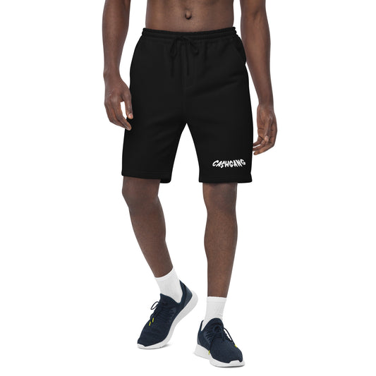 CA$HGANG White Men's fleece shorts