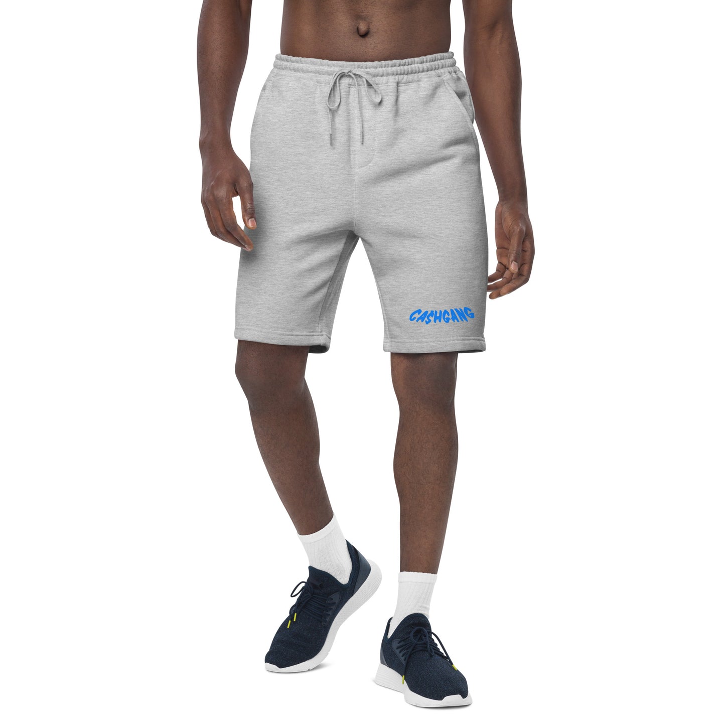 CA$HGANG Baby Blue Men's fleece shorts