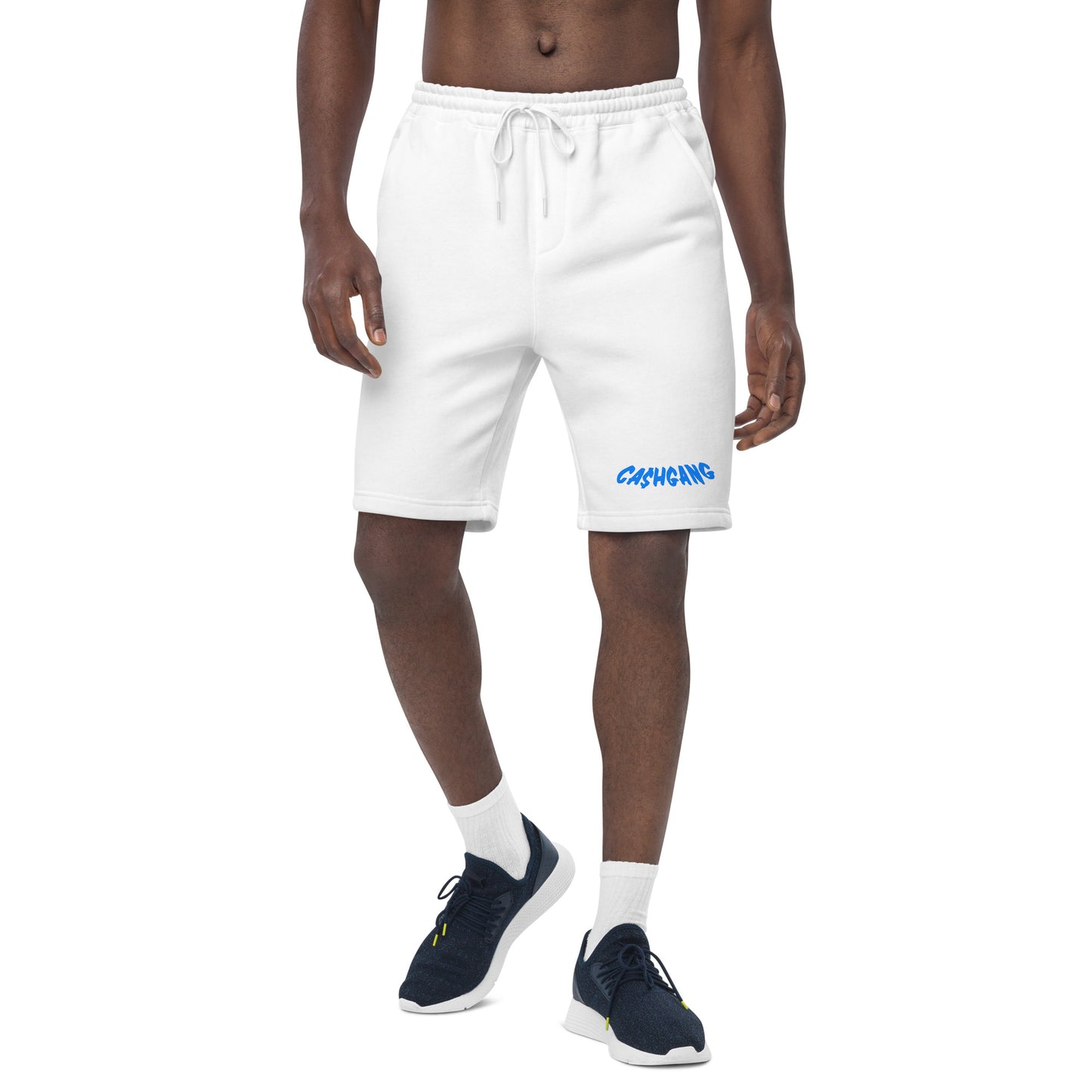 CA$HGANG Baby Blue Men's fleece shorts