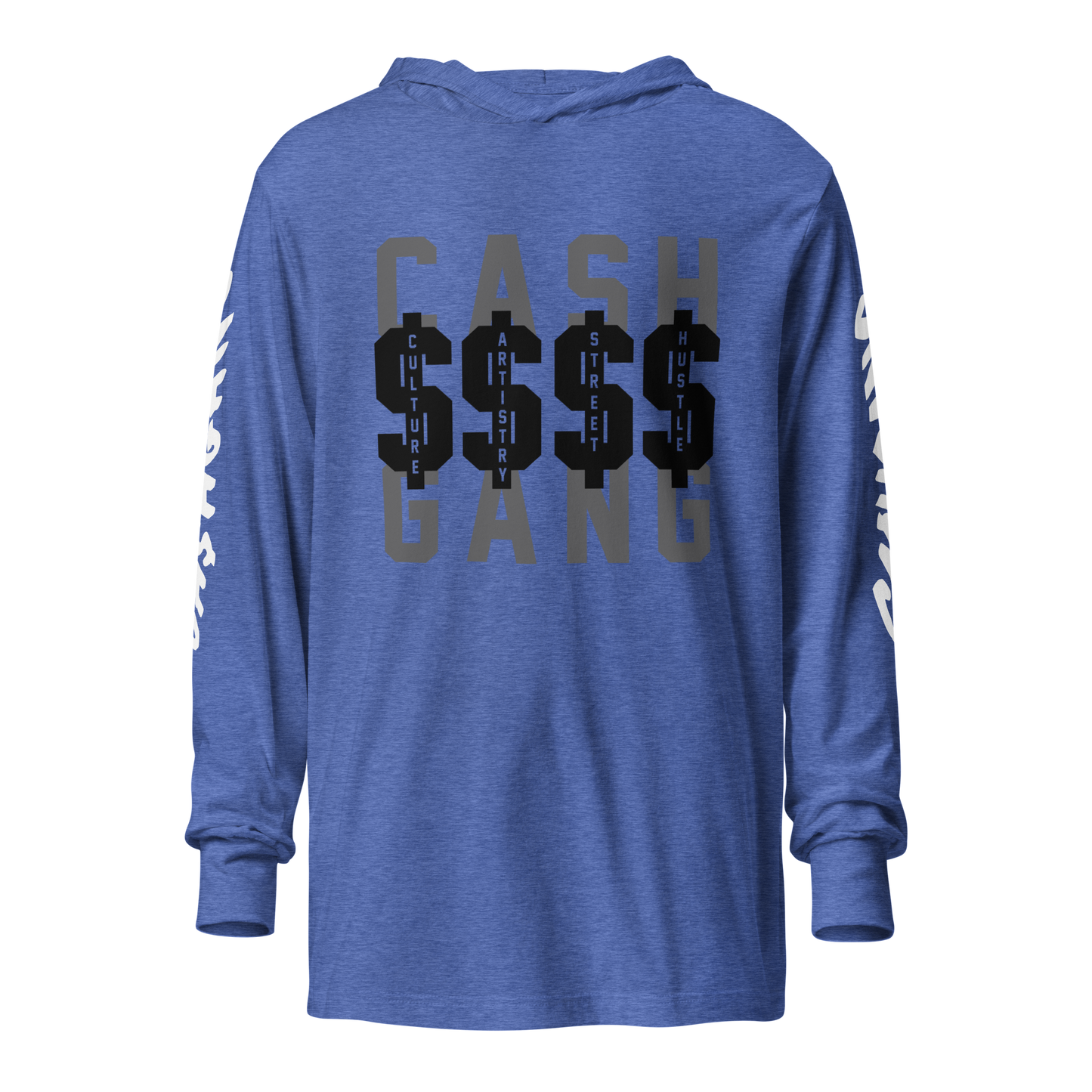 C.A.S.H Hooded long-sleeve tee