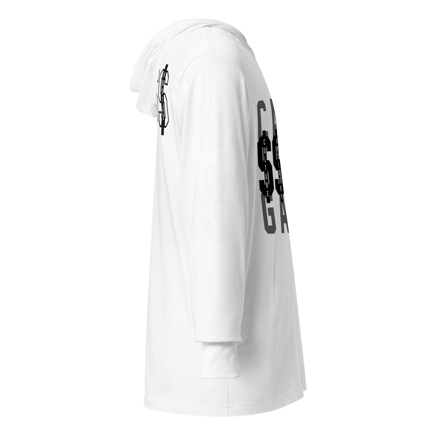 C.A.S.H Hooded long-sleeve tee