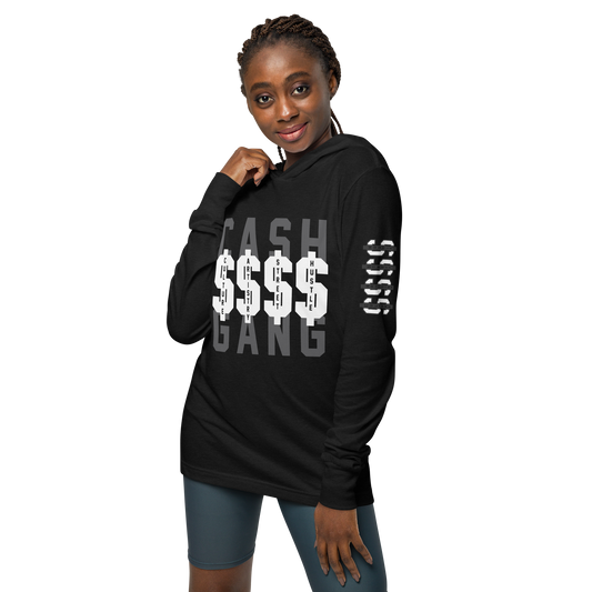 C.A.S.H Hooded long-sleeve tee